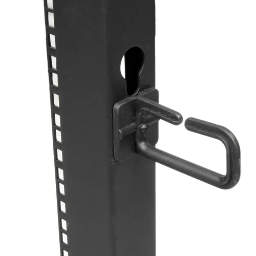 12U SERVER RACK - OPEN FRAME ADJUSTABLE DEPTH 4 POST RACK
