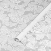 d-c-fix Fensterfolie Ginkgo 45 x 150 cm - Befestigung: Statisch haftend - Breite: 45 cm - Detailfarbe: Grau - Länge: 150 cm