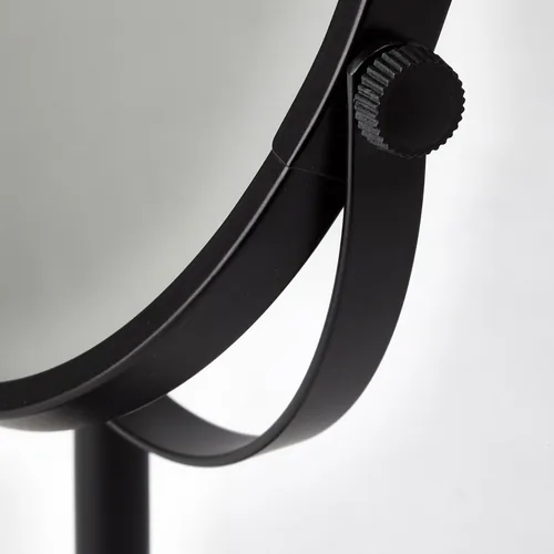 Aquanova Beau makeup mirror Freestanding Round Black