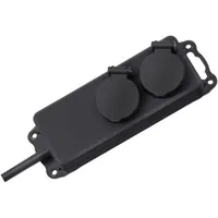 Outdoor-Steckdosenleiste IP44, 2-fach