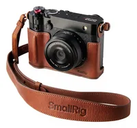 Smallrig Ledertaschen-Kit für FUJIFILM GFX100RF Braun - Tragemöglichkeit: Schulterriemen - Detailfarbe: Braun - Zusatzfächer: Nein - Bauform Kamera: Digitalkamera - Kompakt - Kamerataschenart: Kameratasche