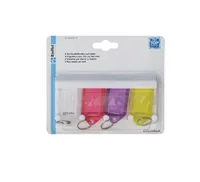 RIEFFEL SWITZERLAND Schlüsselleiste Key Tag A15821 38x22mm 4 Stück