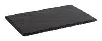 APS-Germany 00993 Slate Black Rectangular Slate plate