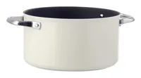 Lunasol Kochtopf Saturn Terra Ø 20 cm, Creamy 3.4 L - Material: Aluminium - Topfart: Kochtopf - Kompatible Kochfelder: Elektro - Glaskeramik - Induktion - Antihaftbeschichtung: Ja - Detailfarbe: Cream - Spülmaschinenfest: Ja