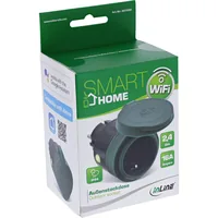 InLine 40155O Prise intelligente 3680 W Noir, Vert