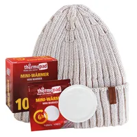 Thermopad multi BEANIE Merino inkl. 10 Miniwärmer - Creme - Grösse: One Size