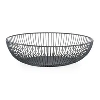 Zeller Present 27382 serving basket Round Metal Black