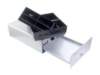 Equip Kassenschublade 4Schein-4Münzfächer RJ11 POS Silber