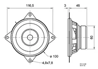 Visaton FR 10 HM 20 W 1 pc(s) Full range speaker driver