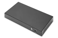 DIGITUS Switch 8-Port Gigabit 2xSFP unmanaged schwarz