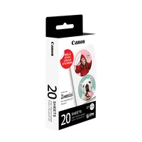Canon ZP-2030-2C-20 Zink Circle Sticker