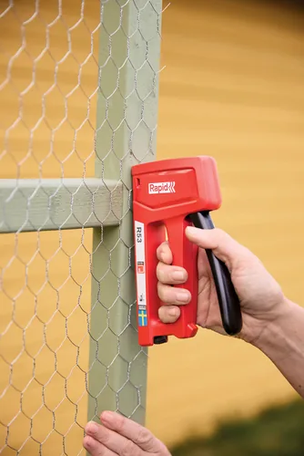 Rapid Handtacker  R53 - Befestiger Typ: Feindraht - Für Material: Baumwollgewebe - Holz - Leder - Schaumstoffpolsterung - Produktkategorie: Hand-Tacker - Heftklammertyp: Typ 53 - Heftklammerlänge min.: 4 mm - Heftklammerlänge max.: 10 mm