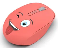 INCA Wrls Maus 1200DPI3Tasten2.4GHzUSB-A WEENY Emoji or