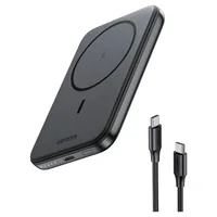 UGREEN Magnetic Power Bank 5000mAh 25207 15W, Wireless, Beige