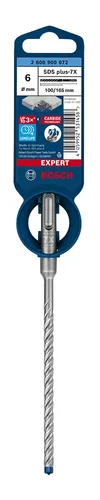 Bosch EXPERT Hammerbohrer SDS plus-7X 6x100x165mm
