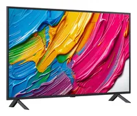 LG TV 50QNED80A6A 50, 3840 x 2160 (Ultra HD 4K), QNED - Auflösung: 3840 x 2160 (Ultra HD 4K) - Bildschirmdiagonale: 50  - Tuner-Signal: DVB-S2 (Satellit) - DVB-T2 (terrestrisch) - HDMI Anschlüsse: 3 - Schnittstellen: WLAN - Bluetooth - Energieeffizienzkla