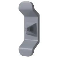 STEFFEN Kabelaufwickler Set 101 x 29.9 mm, Grau, 4 Stück - Produkttyp: Kabelschlauchhalter - Ausstattung Kabelmanagement: Selbstklebend - Verpackungseinheit: 4 Stück - Material: Kunststoff - Detailfarbe: Grau