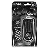 Winmau Dartpfeile Softdart Blackout 3 Stück - Gewicht: 20 g - Verpackungseinheit: 3 Stück - Material: Wolfram - Detailfarbe: Schwarz - Dart Art: Soft Dart