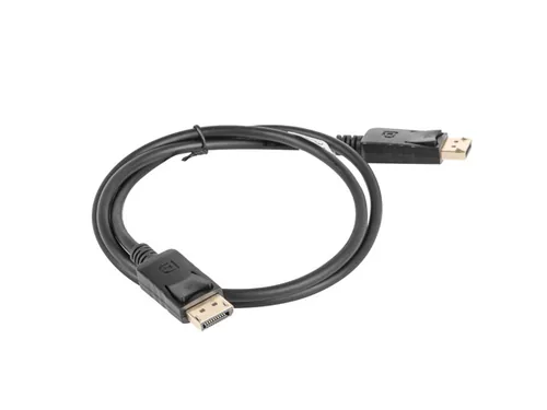LANBERG Displayport MM 19 PIN V1.2 Kabel 1m 4K schwarz
