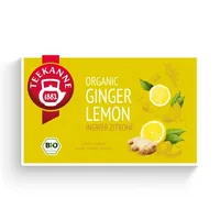 Teekanne Teebeutel Gastro Bio Ingwer-Zitrone 20 Stück - Teesorte/Infusion: Zitrone - Ingwer - Zertifikate: Keine Zertifizierung - Packungsgrösse: 20 Stück - Fairtrade: Nein - Bio: Ja - Teeform: Teebeutel