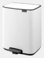 Brabantia Treteimer Bo 12 Liter weiß