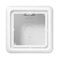 Jung CD 581 A WW Aufputz-Kappe 1f mit Rahmen