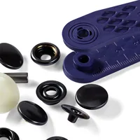 Prym Druckknöpfe Camping 15 mm, Nachfüllpack,10 Stück - Detailfarbe: Schwarz
