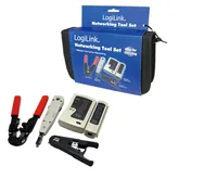 Logilink Werkzeug Set RJ45 8P8C mit Tasche 4-teilig retail
