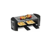 Trisa Raclettino 2 Personen - Anzahl Personen: 2 - Funktionen: Hot Stone Platte - Connect-System: Nein - Grillplatte: Steingut - Pfännchenablage: Nein