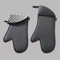Moha Küchenhandschuh Maxi Protector Rot/Schwarz - Grösse: Einheitsgrösse - Detailfarbe: Rot - Schwarz - Material: Neopren - Anwendungsbereich: Küche