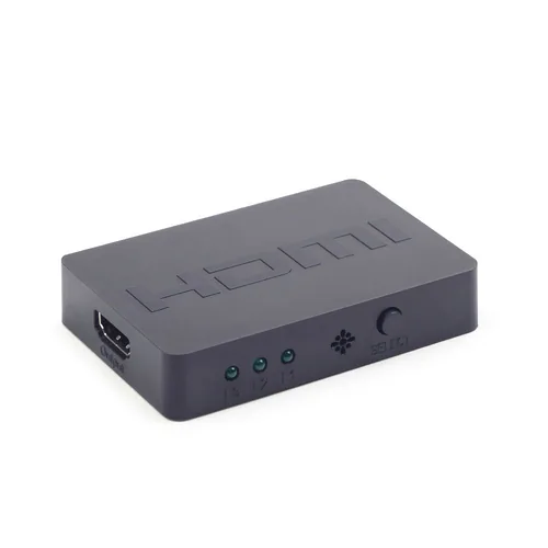gembird HDMI Switch 3 Eingänge -> 1 Ausgang 4k Fernbed.