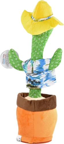 Max Bersinger Plüsch Kaktus Mexiko 32 cm - Plüschtierart: Interaktiv - Altersempfehlung ab: 3 Jahren - Kategorie: Pflanzen - Tierart: Keine - Detailfarbe: Grün - Mehrfarbig - Blau - Höhe: 32 cm