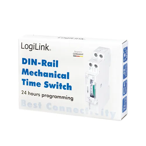 Logilink Zeitschaltuhr, mechanisch zur Hutschienenmontage