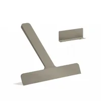Zone Denmark Duschabzieher Ume Taupe - Wischbreite: 24 cm - Faltbar: Nein - Detailfarbe: Taupe - Detailmaterial: Silikon - Grundmaterial: Kunststoff - Aufhängevorrichtung: Ja