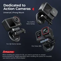 Smallrig Quick Release Nackenstütze für Action-Kameras - Detailfarbe: Schwarz