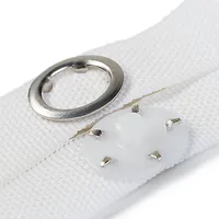 Prym Nähfrei-Aufhänger Weiss, 15 cm x 1.1 cm - Verpackungseinheit: 5 Stück - Detailfarbe: Weiss - Produkttyp: Nähfrei-Aufhänger