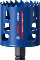 Bosch Professional Lochsäge EXPERT Tough Material, 64 x 60 mm - Zubehörtyp: Lochsäge - Verpackungseinheit: 1 Stück - Für Material: Stahlblech - Holz - Fliesen - Kunststoff