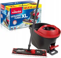 Wischer ULTRAMAX XL Turbo Komplett Box (schwarz/rot)