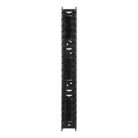 APC AR7580A cable tray Straight cable tray Black