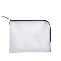 HERMA Etui Mesh Bag 36 x 28 cm, Schwarz - Breite: 36 cm - Höhe: 28 cm - Gefüllt: Nein - Etui-Art: Etui - Material: EVA - Detailfarbe: Weiss - Schwarz