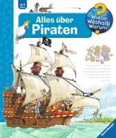 Ravensburger Kinder-Sachbuch WWW Alles über Piraten - Sprache: Deutsch - Altersempfehlung ab: 4 Jahren - Einband: Hardcover - Anzahl Seiten: 16 - Altersgruppe: Kleinkinder - Thema: Entdecken und Wissen