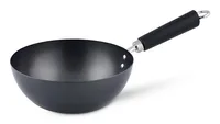 Ken Hom Wok Excellence 20 cm - Material: Karbonstahl - Pfannentyp: Wok - Kompatible Kochfelder: Glaskeramik - Gas - Halogen - Induktion - Elektro - Antihaftbeschichtung: Ja - Detailfarbe: Schwarz - Set: Nein