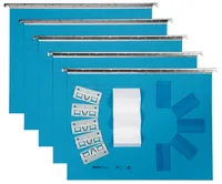 BIELLA Hängemappen-Set A4 27145505U blau 32x25cm 5 Stück
