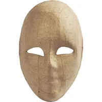 Creativ Company Papp-Maske 1 Stück - Form: Diverse - Verpackungseinheit: 1 Stück - Papp-Art: Papp-Maske