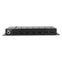 Logilink USB 3.0 HUB 7-port, Metall Industrieausführung