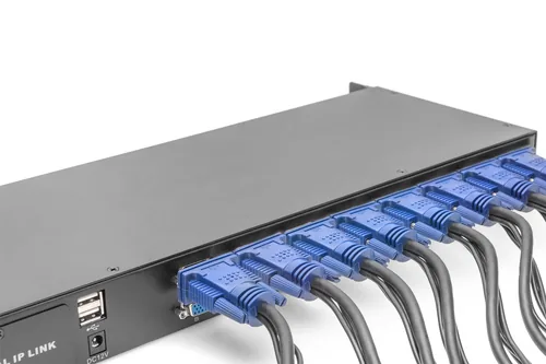 Digitus DS-72214 Tastatur/Video/Maus (KVM)-Switch Rack-Einbau Schwarz