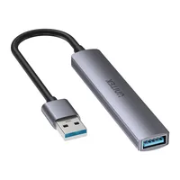 UNITEK H1208A interface hub USB 3.2 Gen 1 (3.1 Gen 1) Type-A 5000 Mbit/s Grey