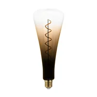 EGLO Leuchten Lampe 4 W E27 Braun-Schwarz-Transparent - Energieeffizienzklasse EnEV 2020: Keine - Lampensockel: E27 - Farbtemperatur Kelvin: 1700 K - Gesamtleistung: 4 W - Dimmbar: dimmbar - Zusätzliche Ausstattung: Keine