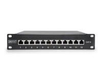 DIGITUS CAT 6 PATCH PANEL CLASS E SHIELDED 12 PORT