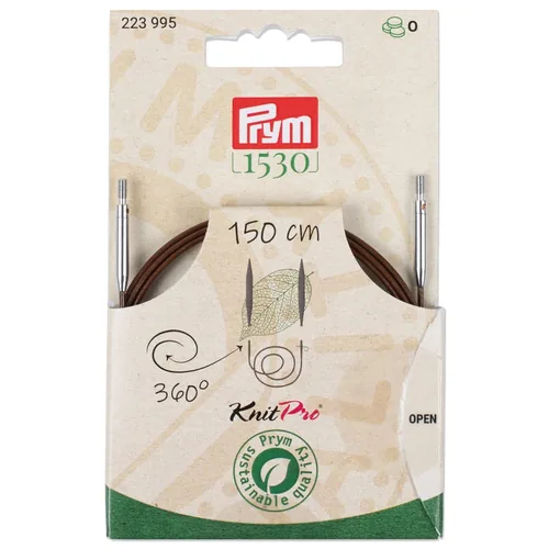 Prym 1530 Natural Kunststoffseil und Zubehör 360° drehbar, 150 cm - Material: Kunststoff - Produkttyp: Seil